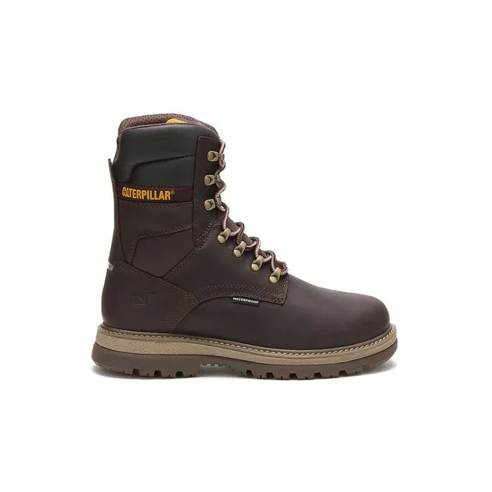 BOTAS CATERPILLAR bota punta de acero para hombre P91081 - Marrón