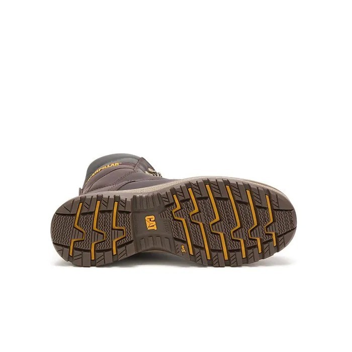 BOTAS CATERPILLAR bota punta de acero para hombre P91081 - Marrón
