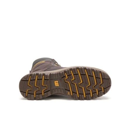 BOTAS CATERPILLAR bota punta de acero para hombre P91081 - Marrón