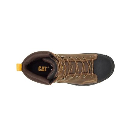 BOTAS CATERPILLAR bota punta de acero para hombre P91115 - Marrón
