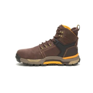 BOTAS CATERPILLAR bota impermeable con punta compuesta Nano Edge para hombre  P91230 - Marrón