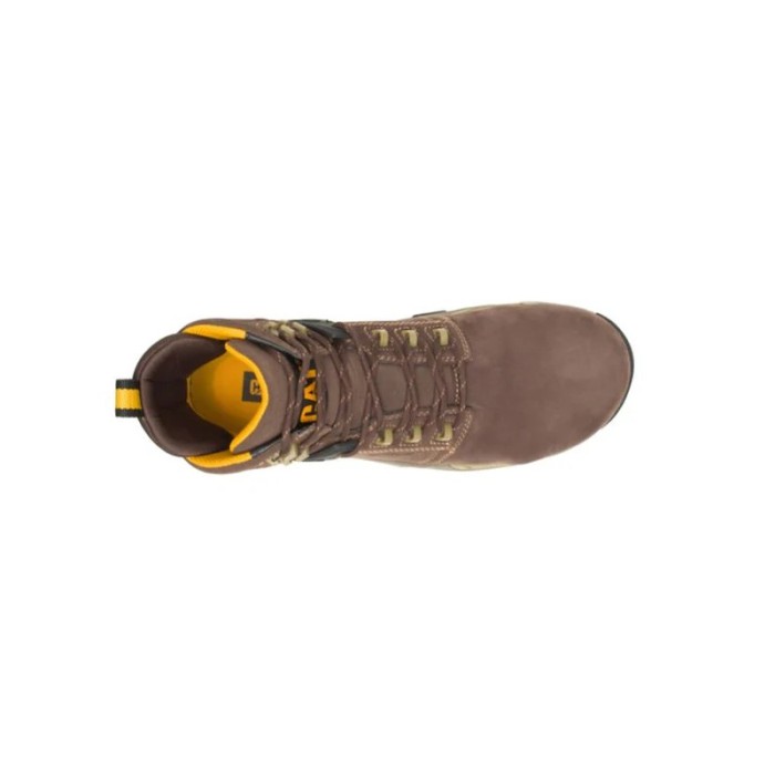 BOTAS CATERPILLAR bota impermeable con punta compuesta Nano Edge para hombre  P91230 - Marrón